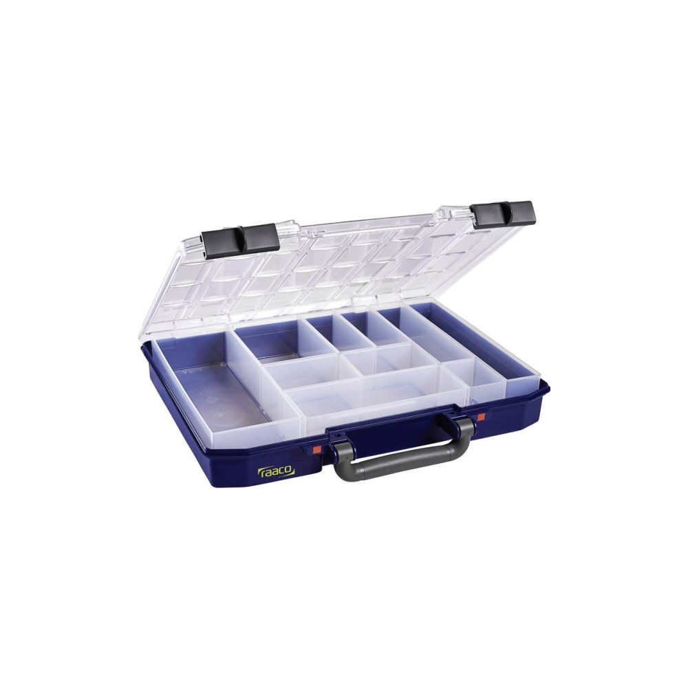 Produktbild för raaco CarryLite 55 4x8-10, Blå, Polykarbonat, Polypropylen (...