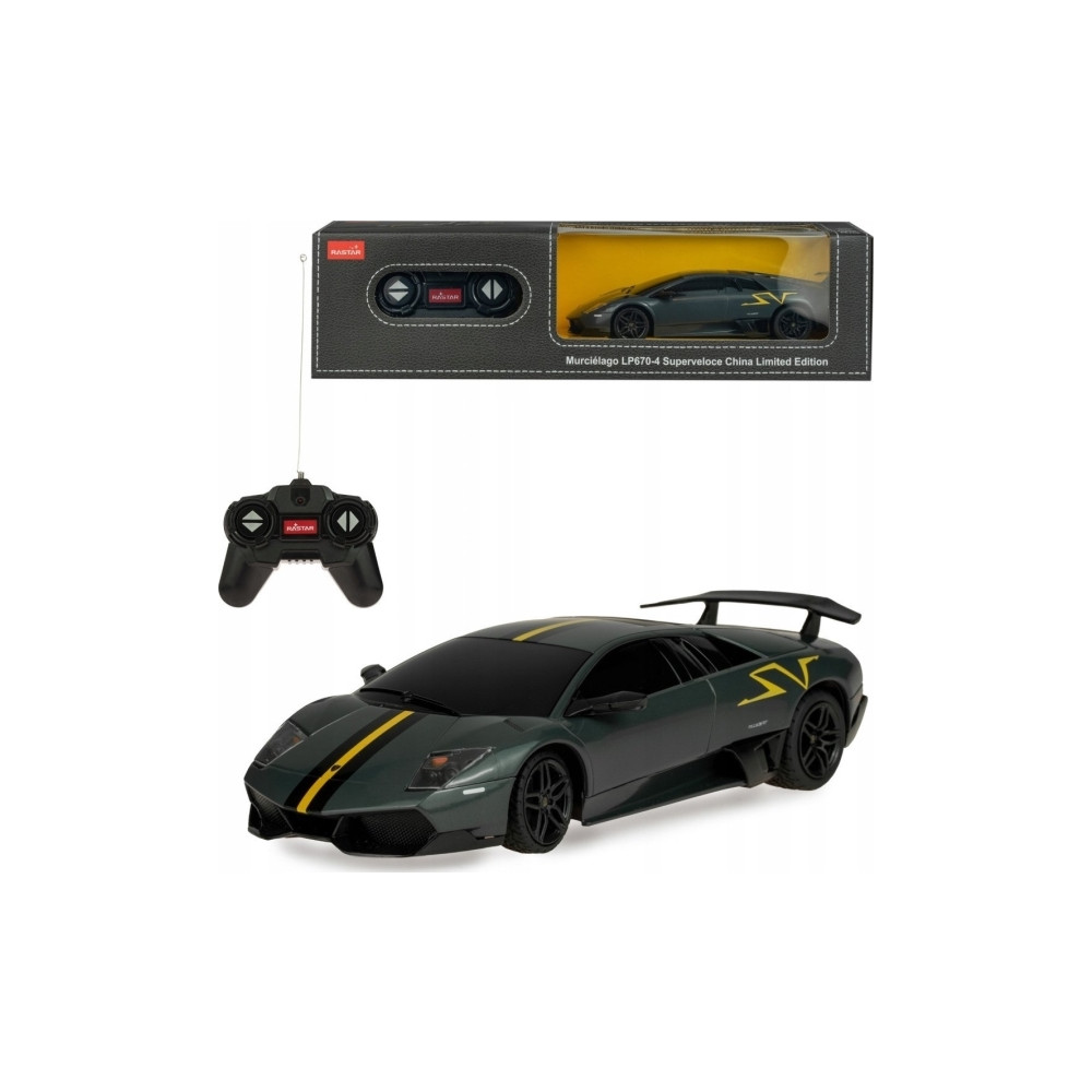 Produktbild för Rastar R/C 1:24 Murcielago LP670-4 Superveloce China Limited...