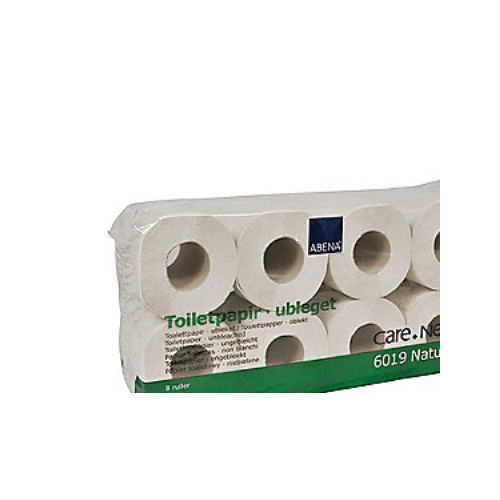 Abena Abena 2-lagers toalettpapper vit Care-Ness Nature, natur, 10...