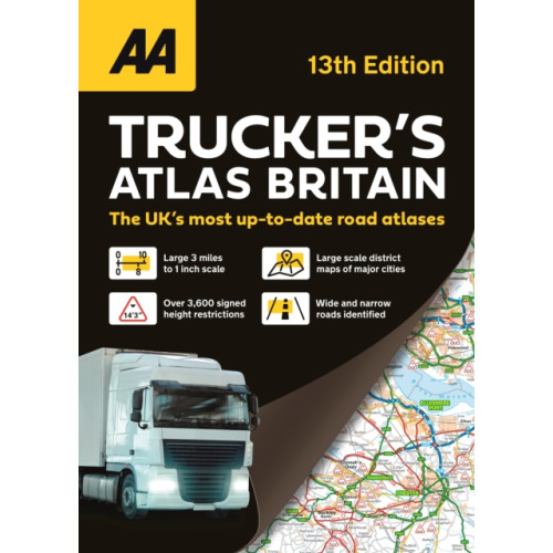 AA Publishing AA Trucker's Atlas (bok, spiral, eng)