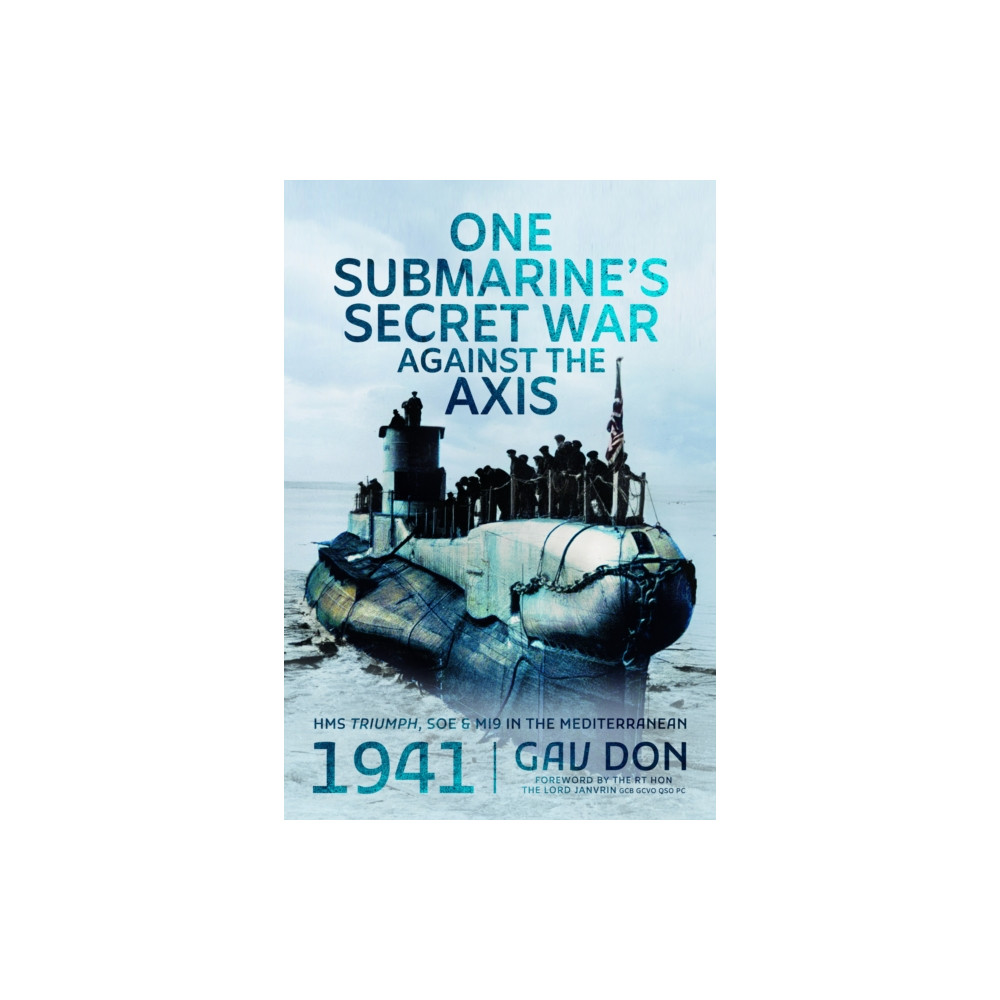Produktbild för One Submarine's Secret War Against the Axis (inbunden, eng)