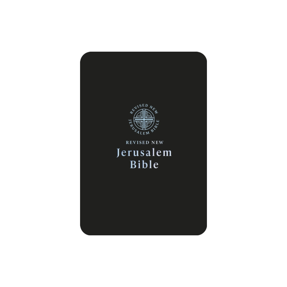 Produktbild för RNJB Catholic Black imitation Leather Bible (häftad, eng)