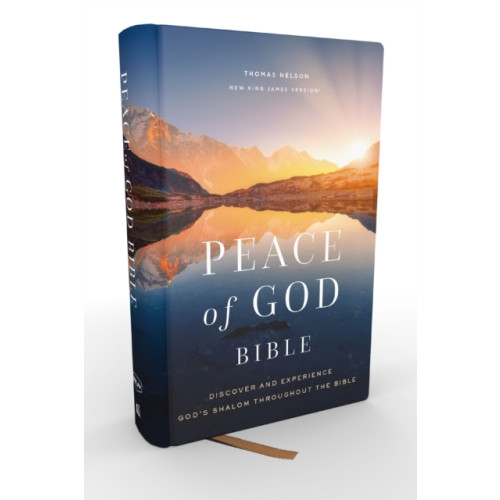 Thomas nelson publishers Peace of God Bible: Discover and Experience God's Shalom Throughout the Bible (NKJV, Hardcover, Red Letter, Comfort Print) (inbunden, eng)
