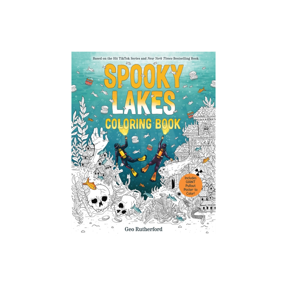 Produktbild för Spooky Lakes Coloring Book (häftad, eng)