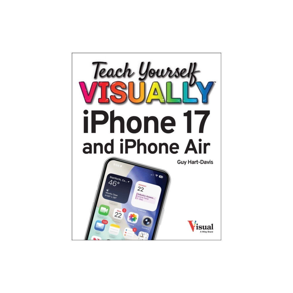 Produktbild för Teach Yourself VISUALLY iPhone 17 and iPhone Air (häftad, eng)