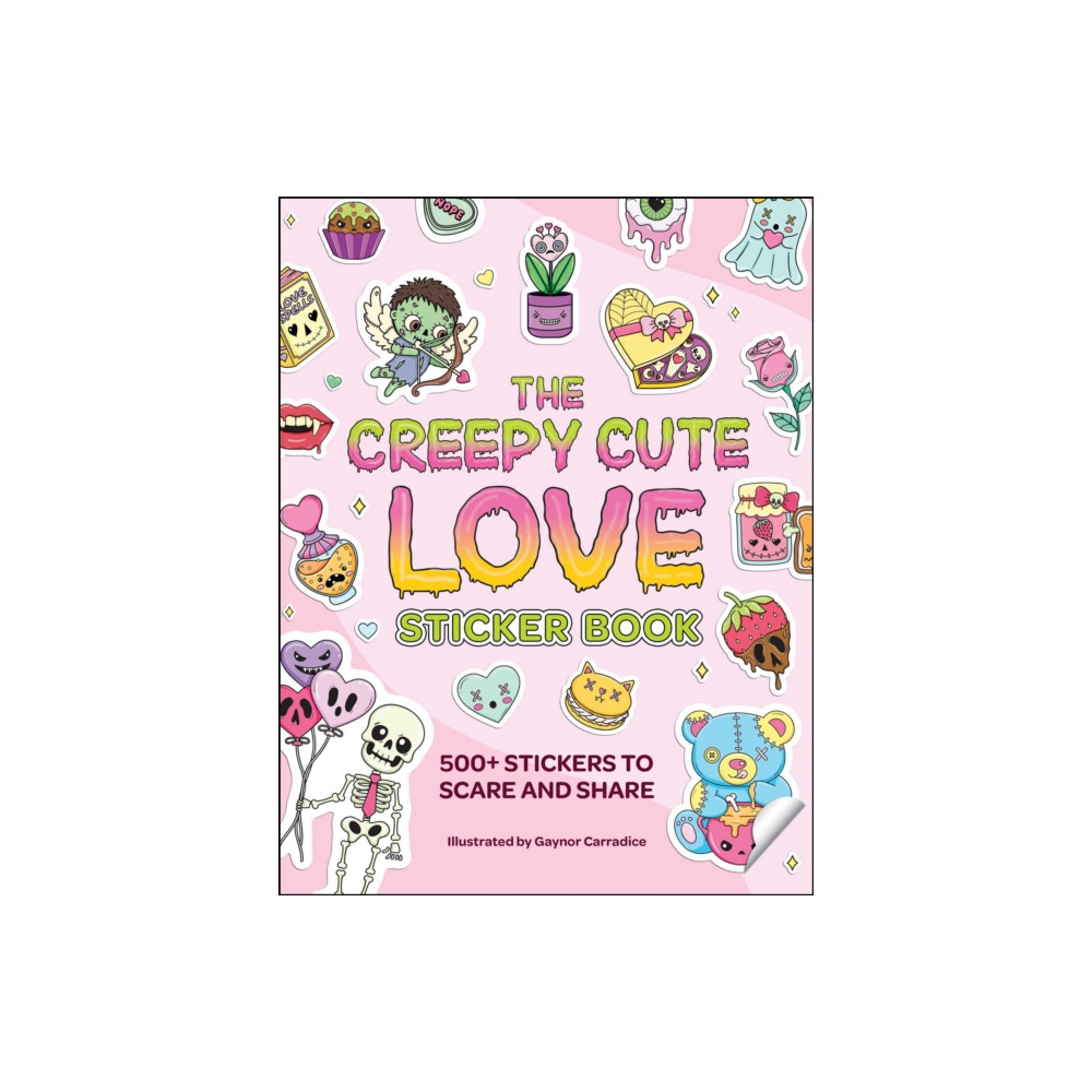 Produktbild för The Creepy Cute Love Sticker Book (häftad, eng)
