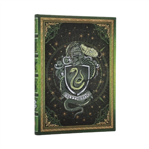 paperblanks Slytherin Journal (Harry Potter Collection) Midi Custom Unlined (Elastic Band Closure) (inbunden, eng)