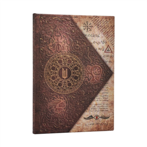 paperblanks The Grimmerie (Wicked Collection) Midi Lined Hardcover Journal (Elastic Band Closure) (inbunden, eng)