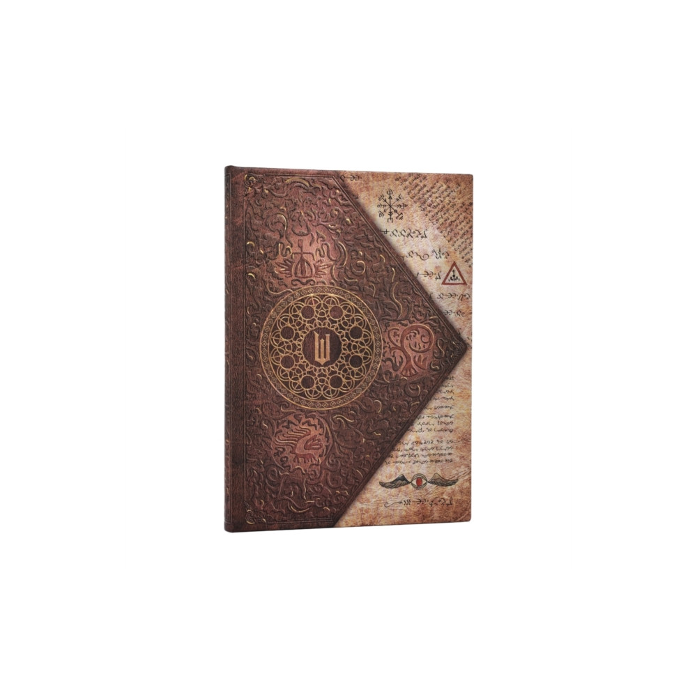 Produktbild för The Grimmerie (Wicked Collection) Midi Unlined Hardcover Journal (Elastic Band Closure) (inbunden, eng)