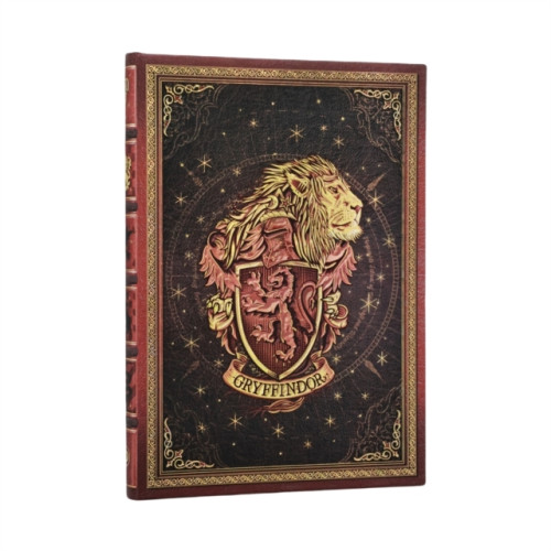 paperblanks Gryffindor Journal (Harry Potter Collection) Midi Custom Unlined (Elastic Band Closure) (inbunden, eng)