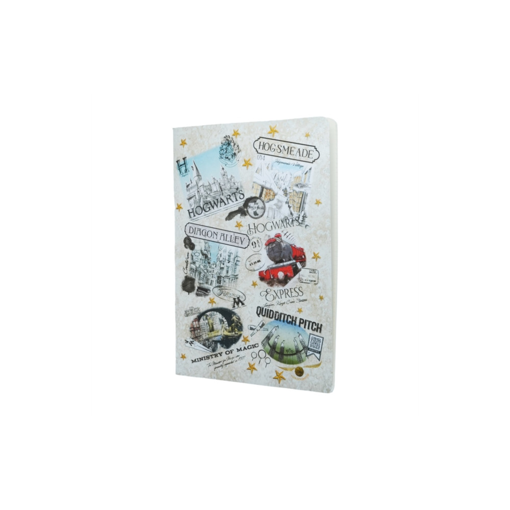 Produktbild för The Wizarding World (Harry Potter Collection) A4 Lined Cahier (häftad, eng)