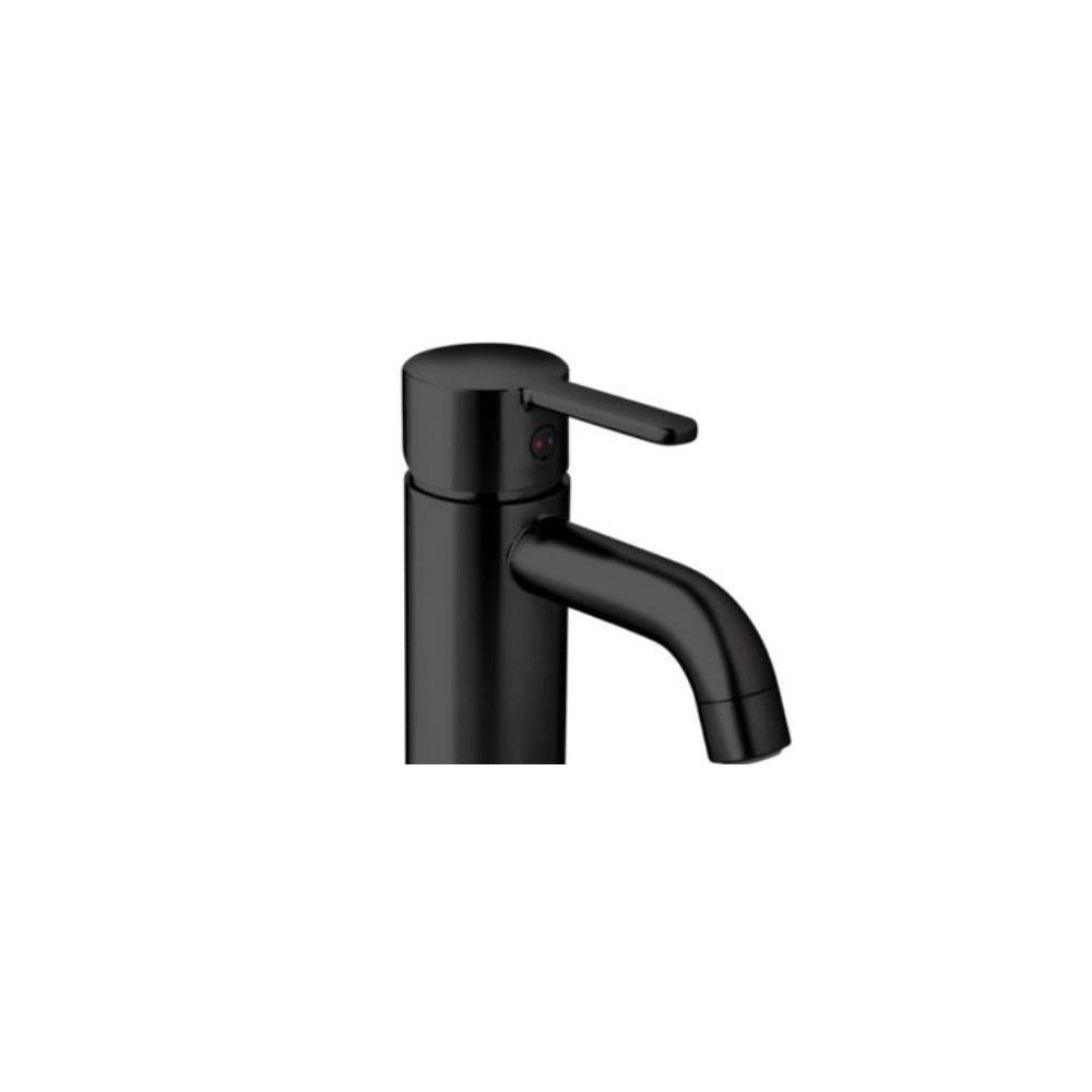 Produktbild för Damixa Silhouet handfatblandare m/ bottenventil Small matt s...