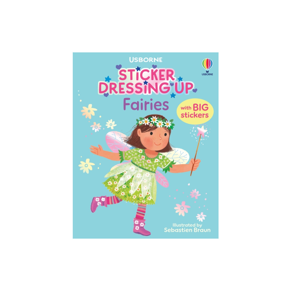 Produktbild för Sticker Dressing Up - Fairies (häftad, eng)