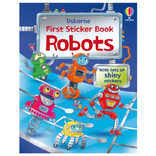 Usborne Publishing Ltd First Sticker Book Robots (häftad, eng)