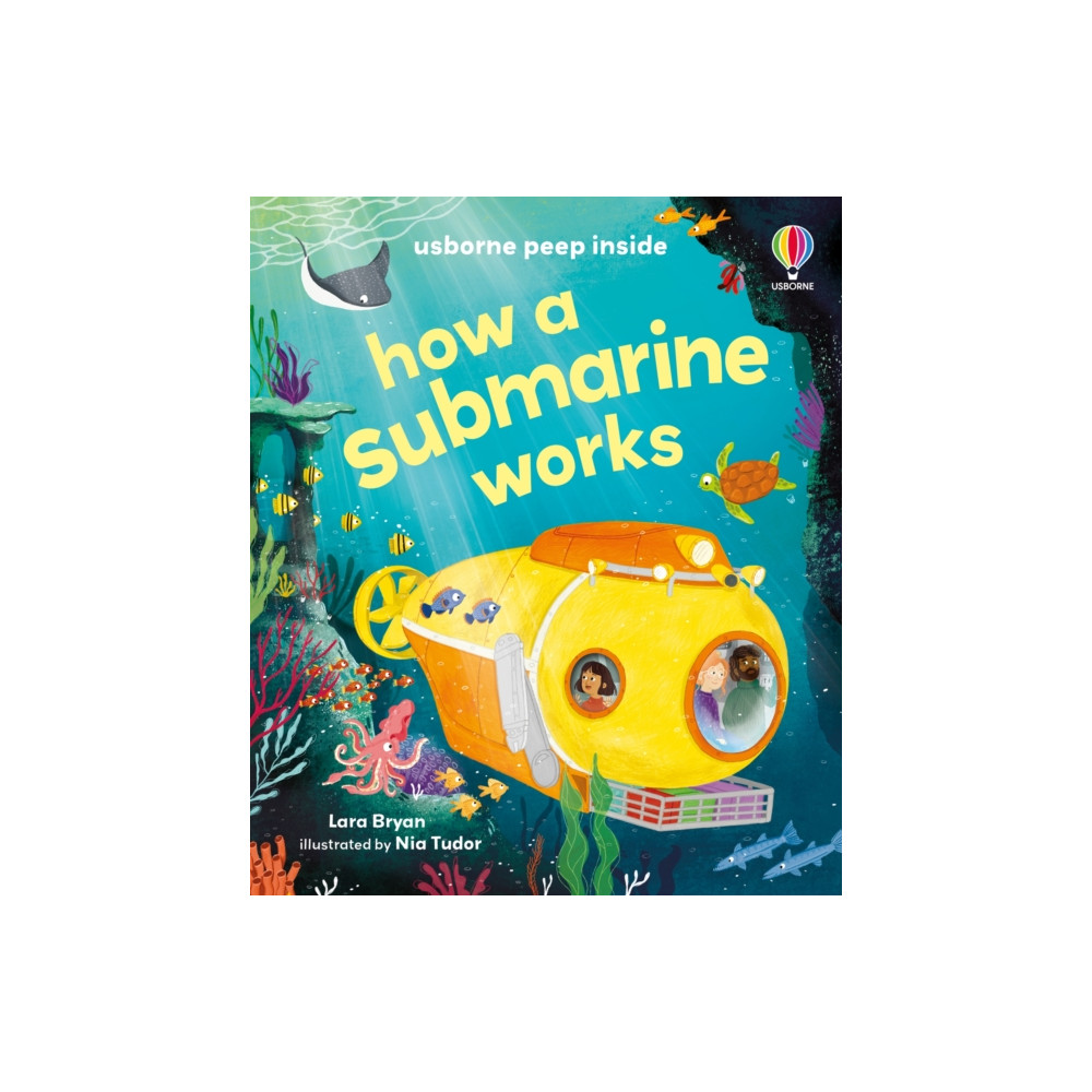 Produktbild för Peep Inside How a Submarine Works (bok, board book, eng)