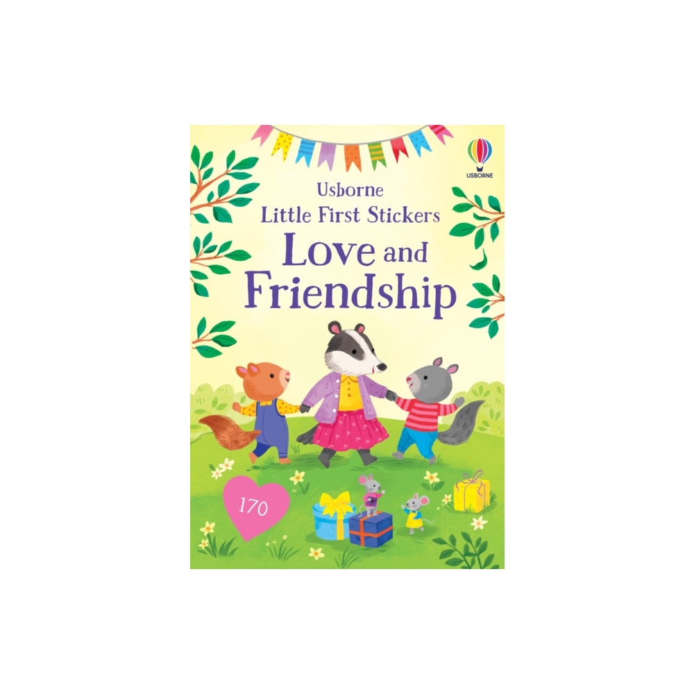 Produktbild för Little First Stickers Love and Friendship (häftad, eng)
