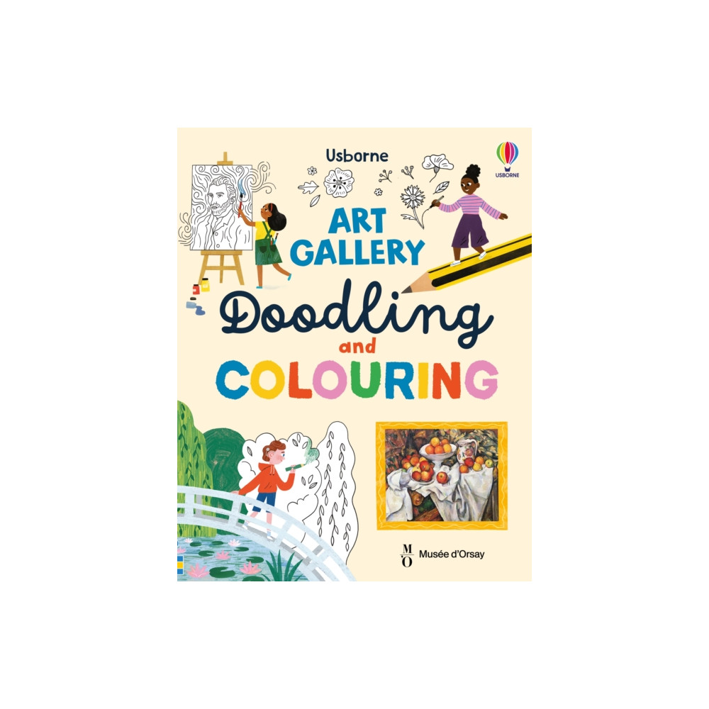 Produktbild för Art Gallery Doodling and Colouring (häftad, eng)