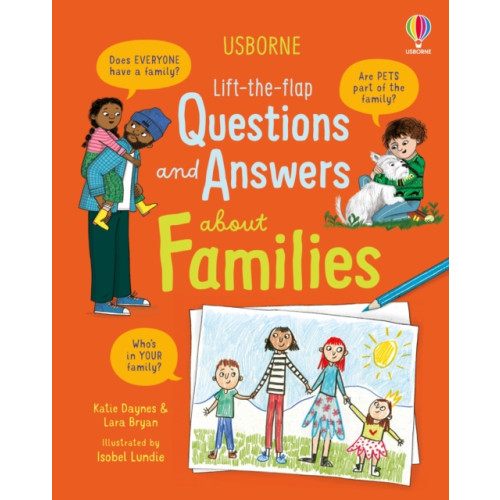 Usborne Publishing Ltd Lift-the-flap Questions and Answers about Families (bok, board book, eng)