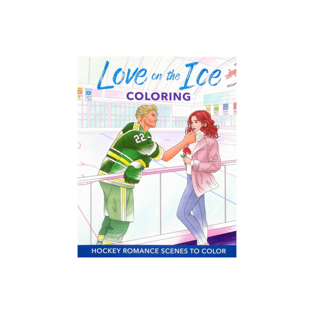 Produktbild för Love on the Ice Coloring (häftad, eng)
