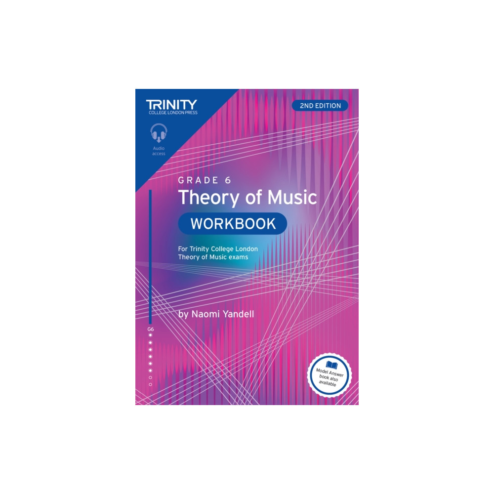 Produktbild för Trinity College London Theory of Music Workbook Grade 6 (2nd edition) (häftad, eng)