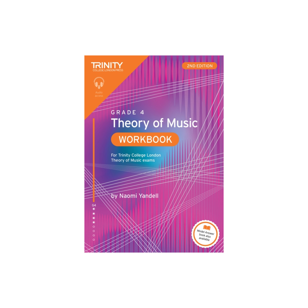 Produktbild för Trinity College London Theory of Music Workbook Grade 4 (2nd edition) (häftad, eng)