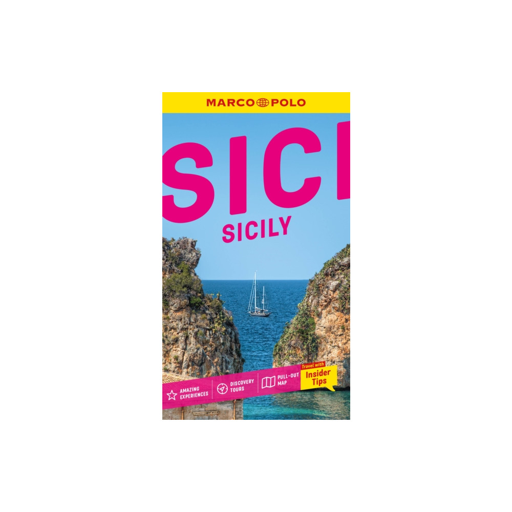 Produktbild för Sicily Marco Polo Pocket Travel Guide - with pull out map (häftad, eng)