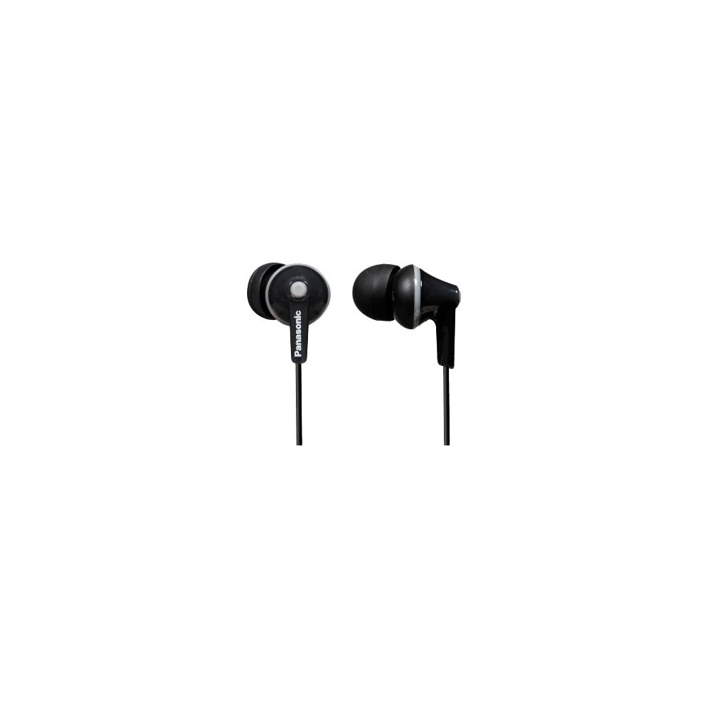 Produktbild för Panasonic RP-HJE125E-K - hörlurar - 3,5 mm kontakt