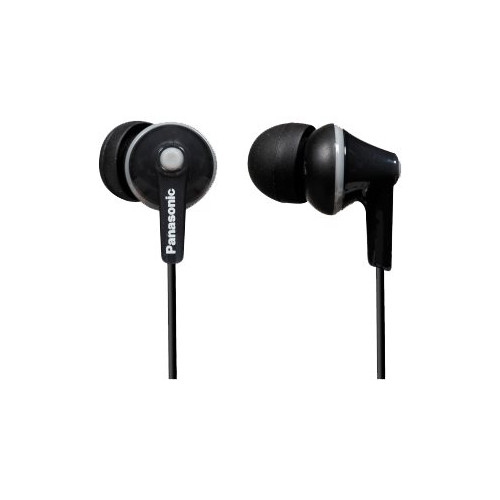 Panasonic Panasonic RP-HJE125E-K - hörlurar - 3,5 mm kontakt