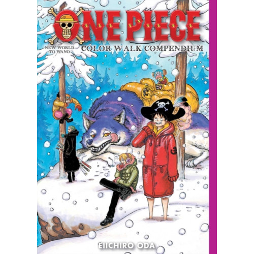 Viz Media, Subs. of Shogakukan Inc One Piece Color Walk Compendium: New World to Wano (inbunden, eng) (Skadad)