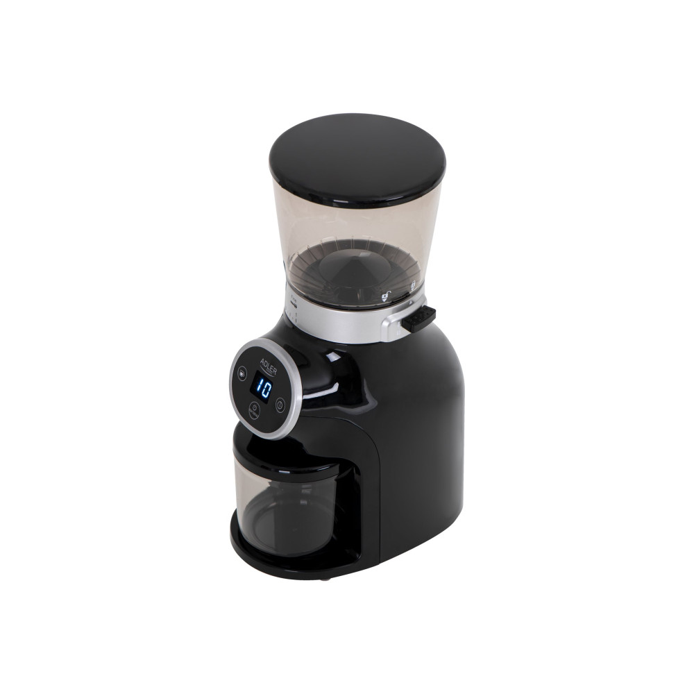 Produktbild för Adler AD 4450 - kaffekvarn - svart/silver