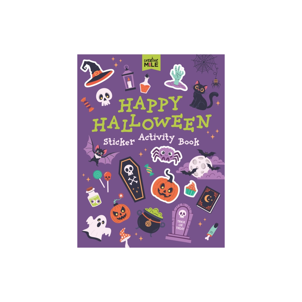 Produktbild för Happy Halloween Sticker Activity Book (häftad, eng)