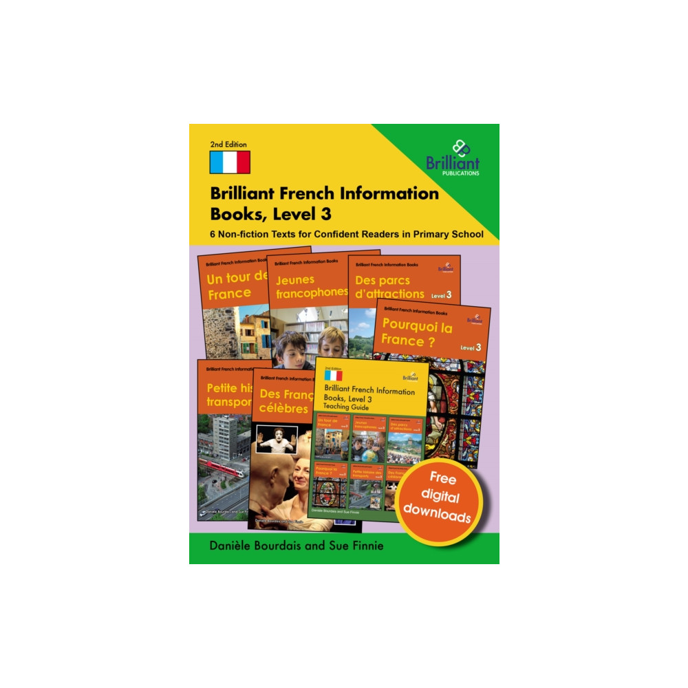 Produktbild för Brilliant French Information Books, Level 3 (häftad, eng)