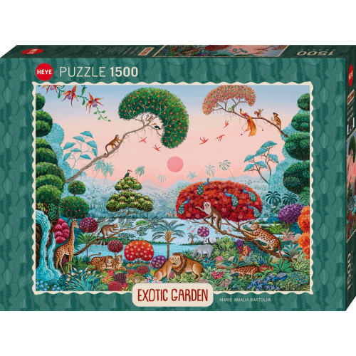 HEYE Exotic Garden, Jungle Paradise, Pussel, 1500 bitar, Heye