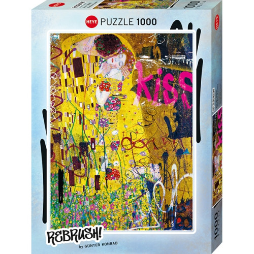 HEYE Rebrush! The Kiss of Lovers, Pussel, 1000 bitar, Heye