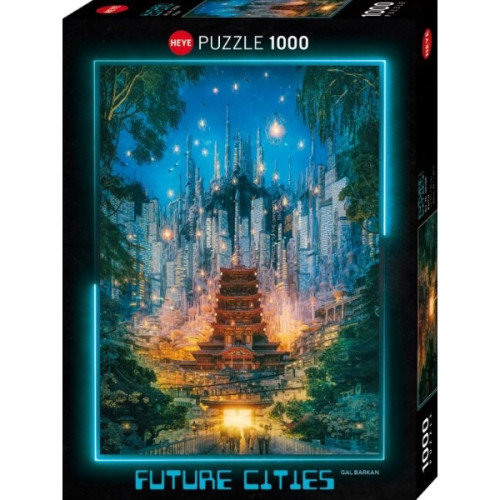 HEYE Future Cities, Portal, Pussel, 1000 bitar, Heye