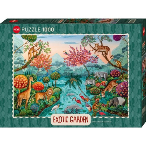 HEYE Exotic Garden, Lagoon Paradise, Pussel, 1000 bitar, Heye