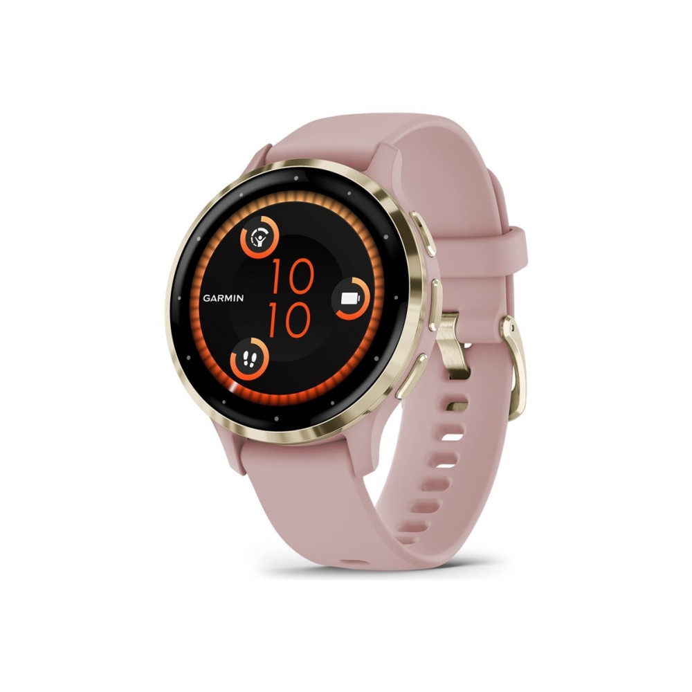 Produktbild för Garmin Venu 3S - puderrosa - smart klocka med band - 8 GB