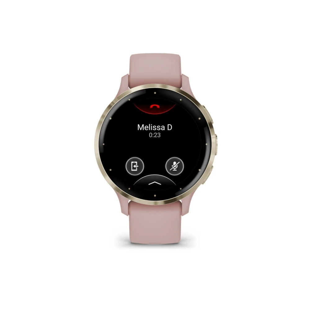 Produktbild för Garmin Venu 3S - puderrosa - smart klocka med band - 8 GB