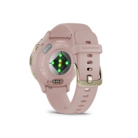 Produktbild för Garmin Venu 3S - puderrosa - smart klocka med band - 8 GB