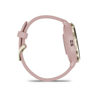 Produktbild för Garmin Venu 3S - puderrosa - smart klocka med band - 8 GB