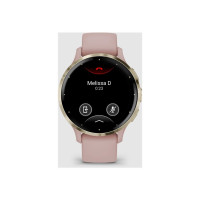 Produktbild för Garmin Venu 3S - puderrosa - smart klocka med band - 8 GB