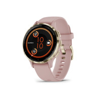 Produktbild för Garmin Venu 3S - puderrosa - smart klocka med band - 8 GB