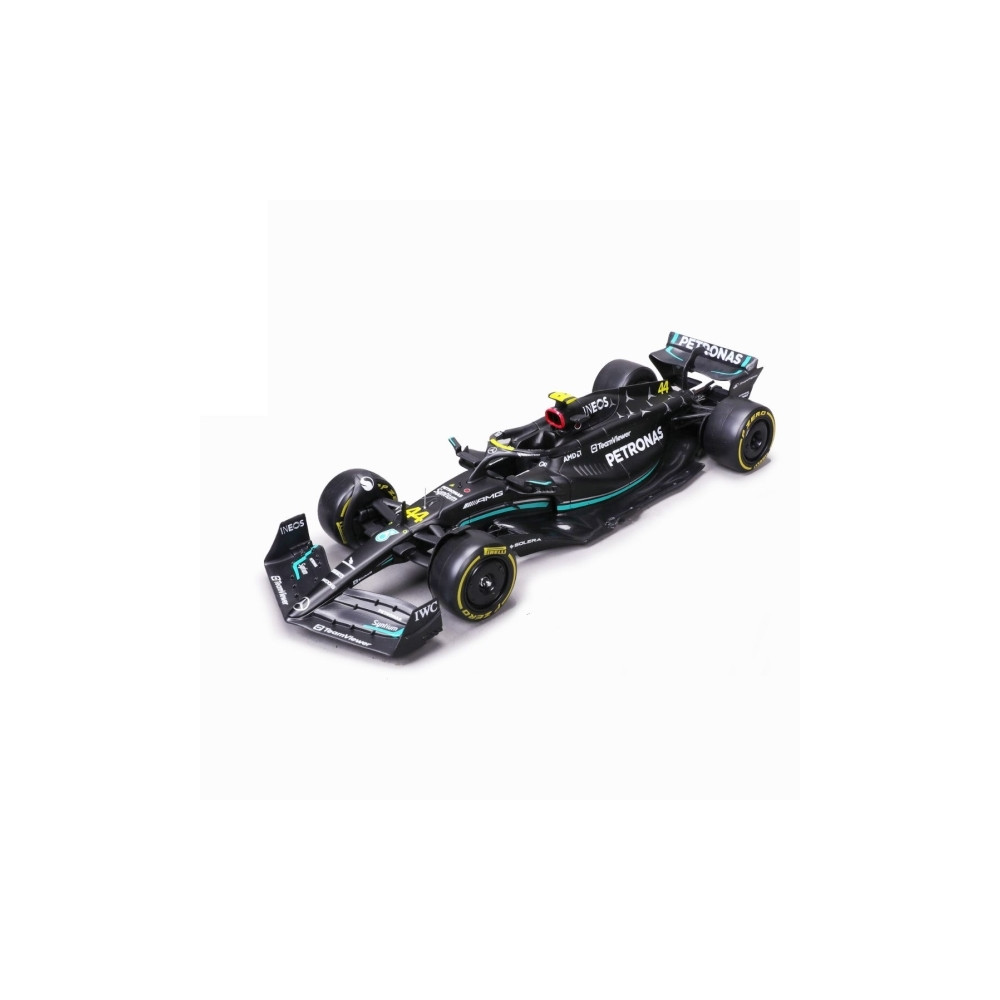 Produktbild för BBURAGO Mercedes W14 E Performance #44, Modellsportbil, Förm...