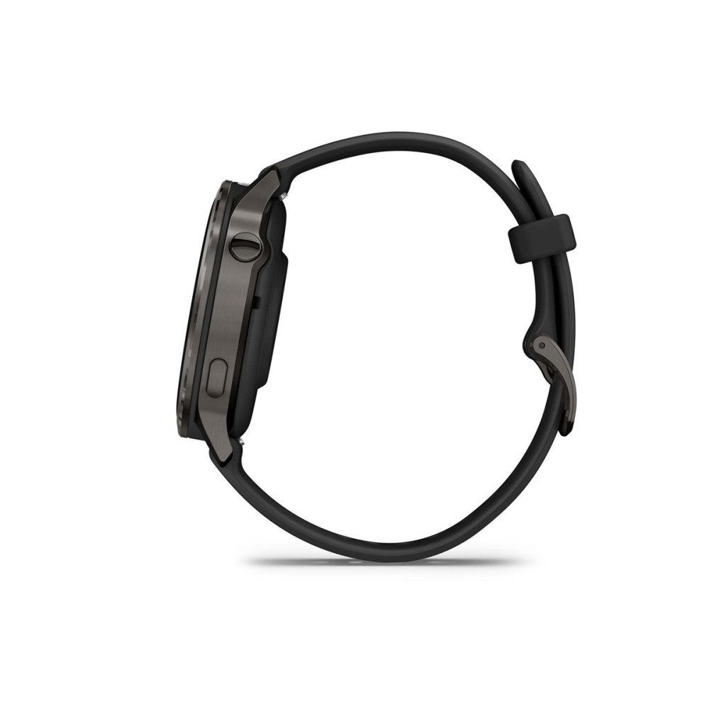 Produktbild för Garmin Venu 4 - skiffer - smart klocka med band - svart - 8 GB