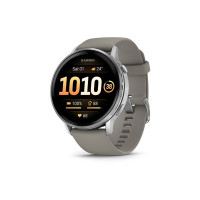Produktbild för Garmin Venu 4 - silver - smart klocka med band - silvergrå - 8 GB