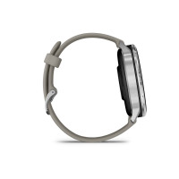Produktbild för Garmin Venu 4 - silver - smart klocka med band - silvergrå - 8 GB
