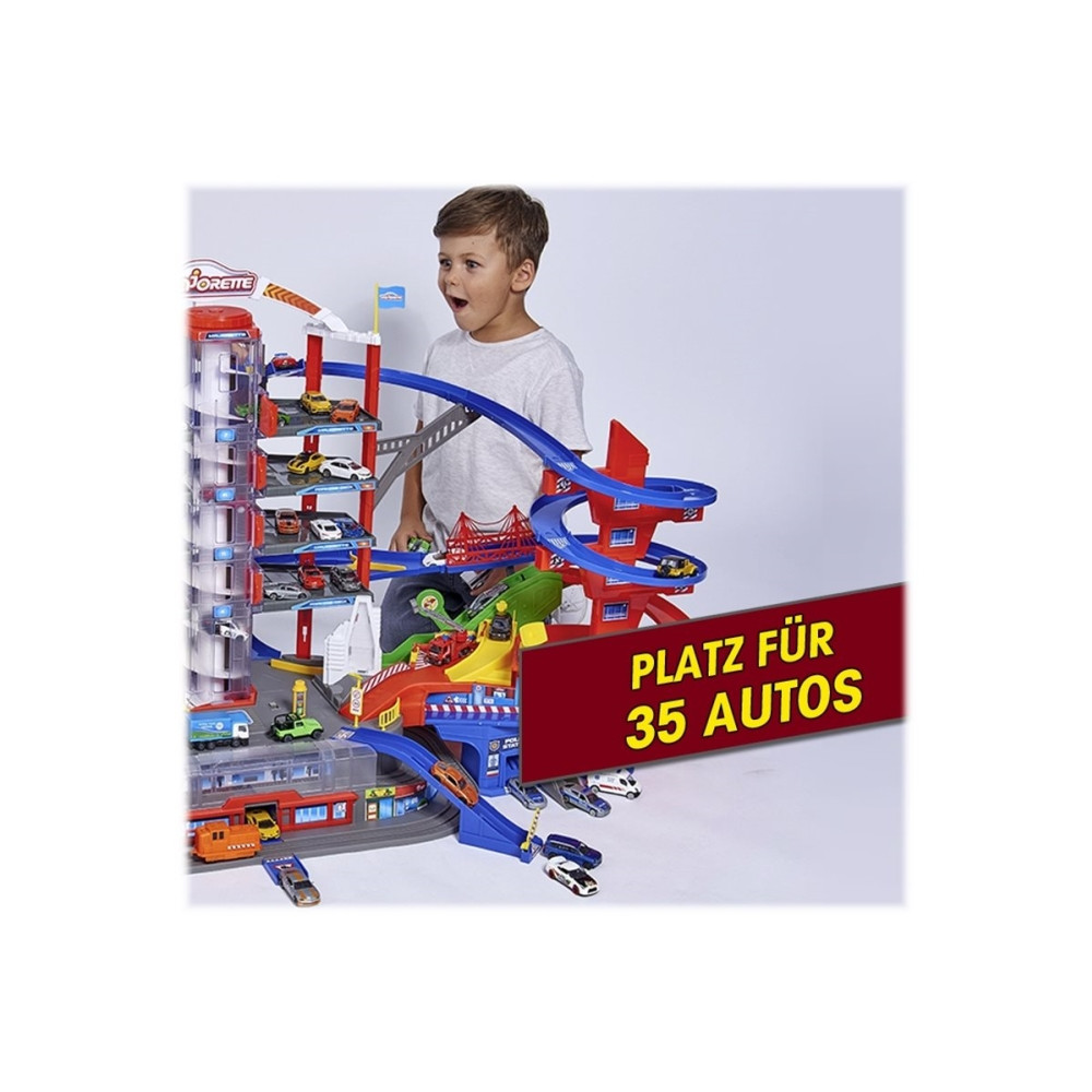 Produktbild för Majorette - Super City-garage - byggsats
