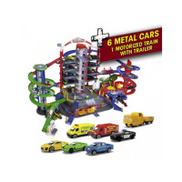 Produktbild för Majorette - Super City-garage - byggsats