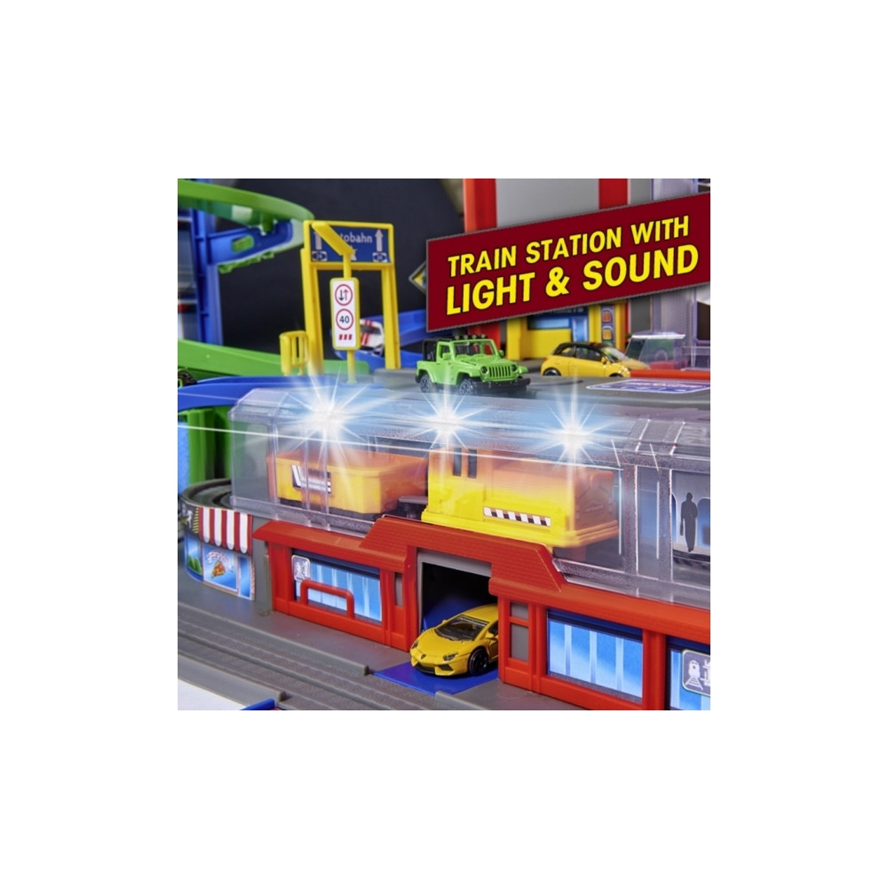 Produktbild för Majorette - Super City-garage - byggsats