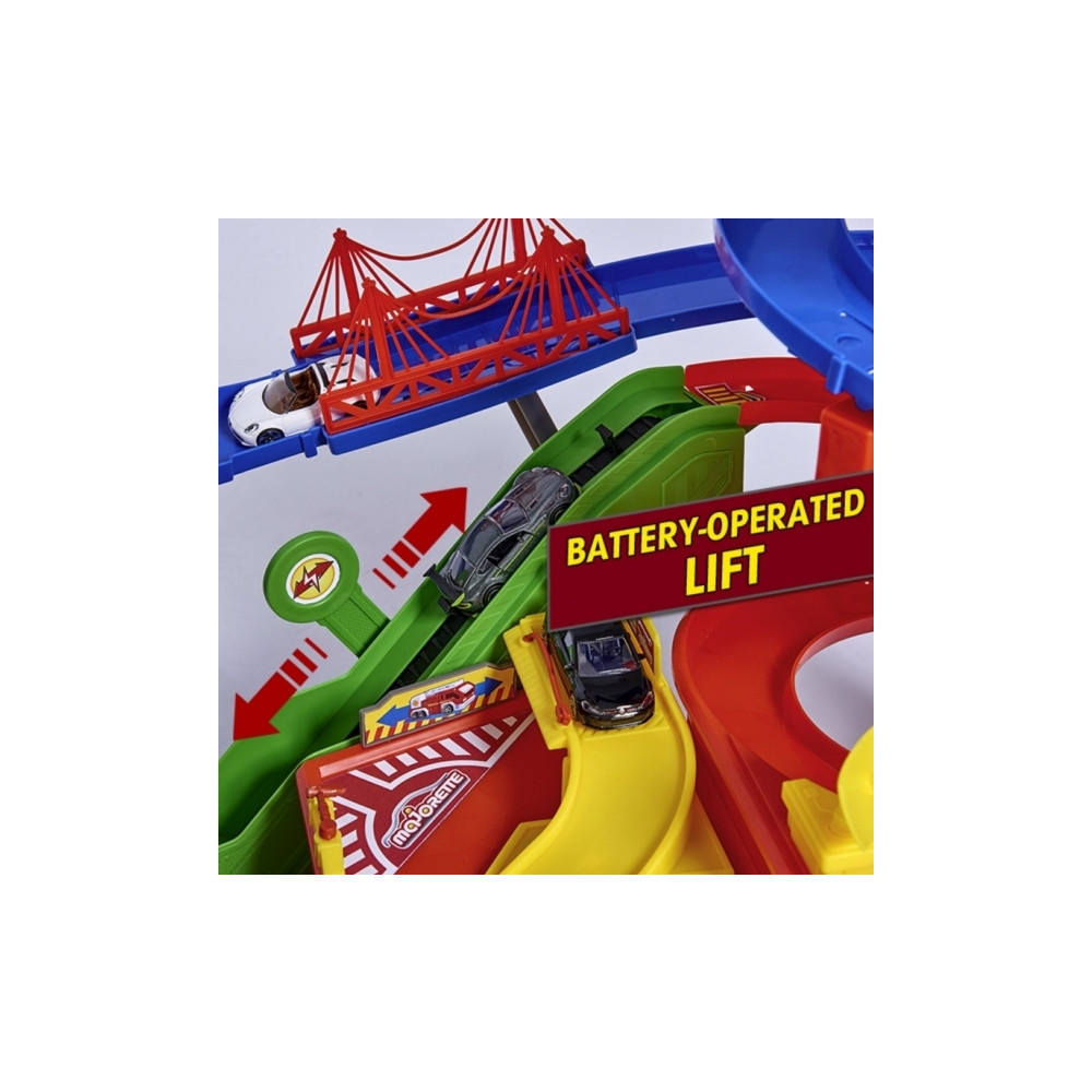 Produktbild för Majorette - Super City-garage - byggsats